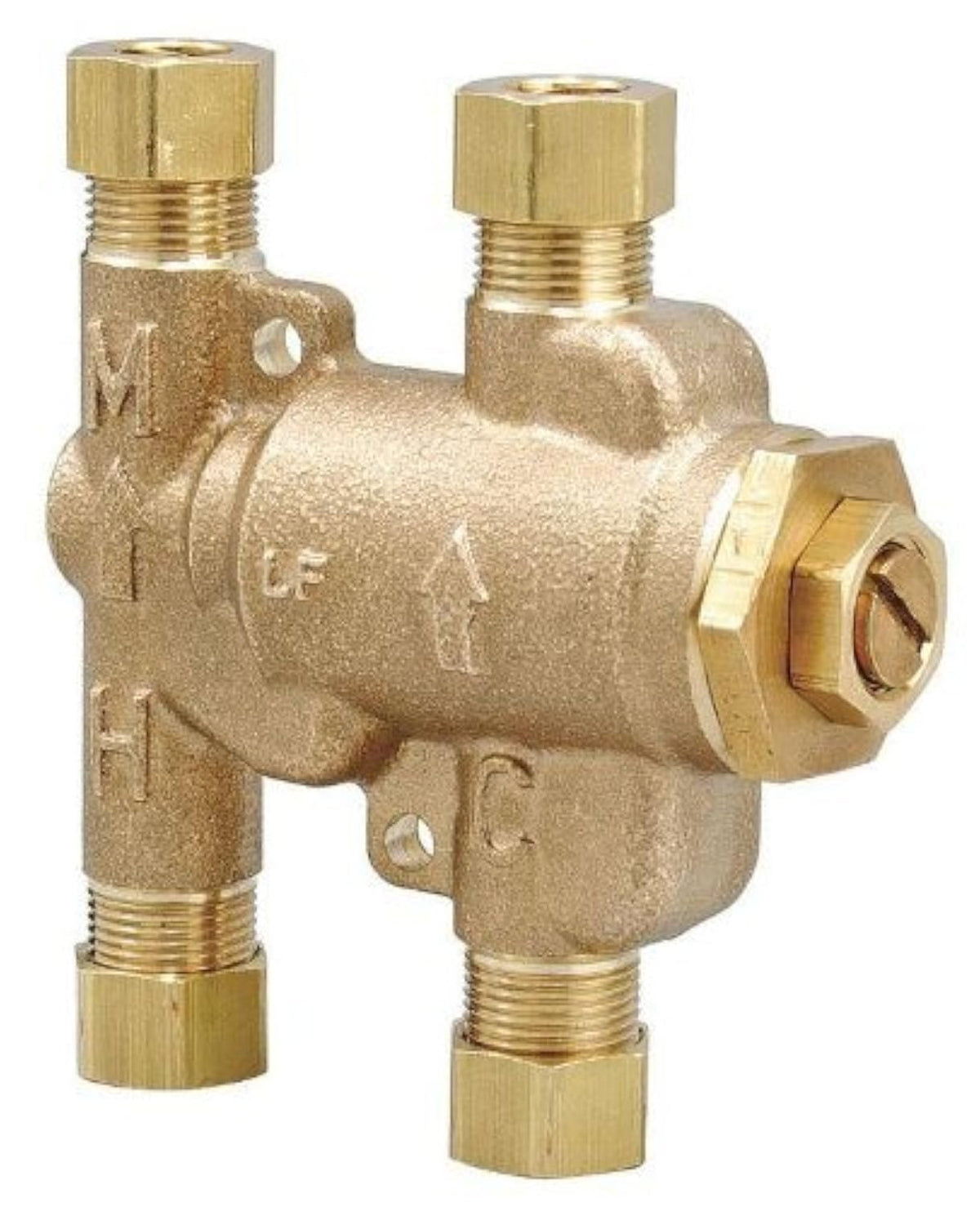 Watts USG-B-M2 thermostatic mixing valve under-sink guardian provides safer water temperature control