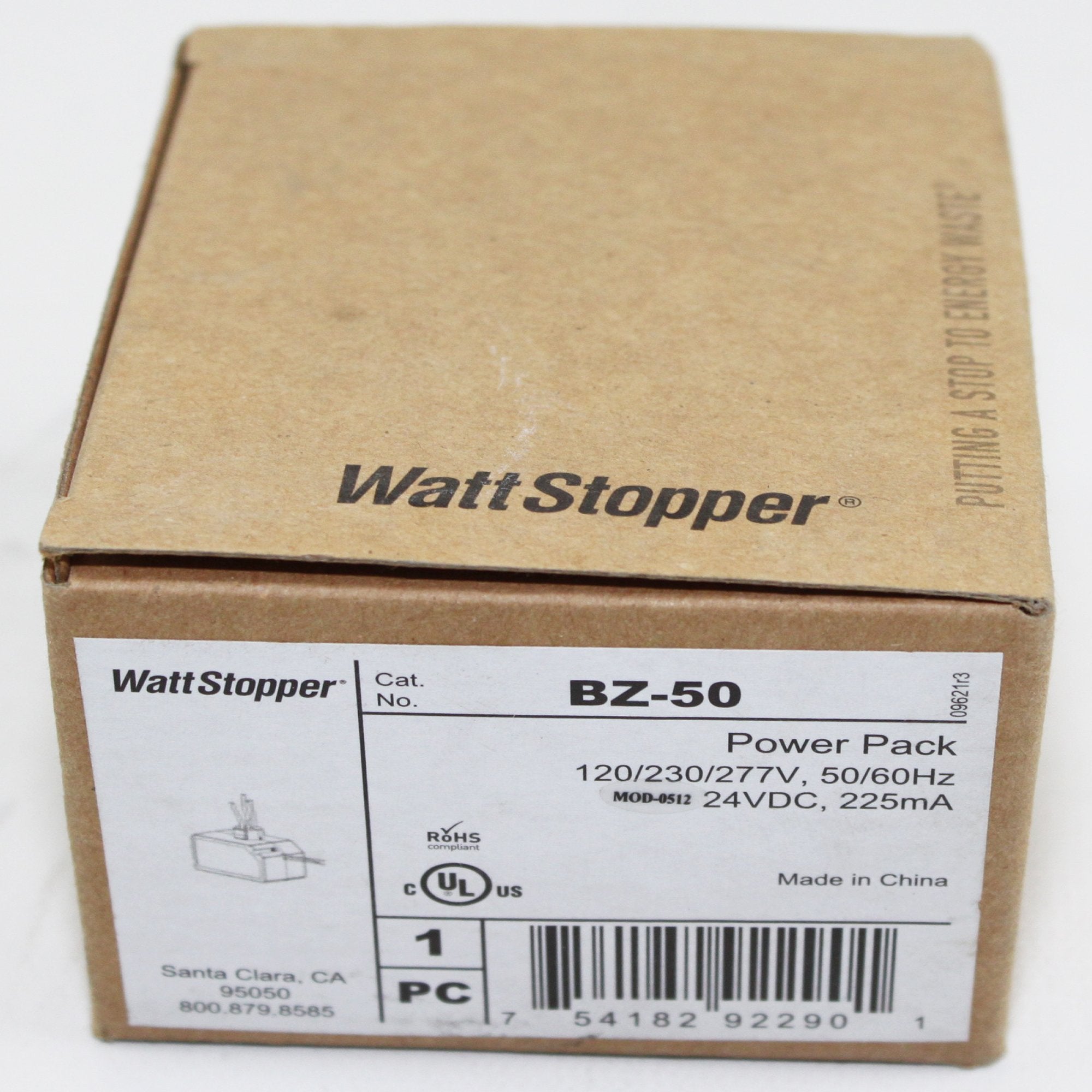 Wattstopper BZ-50 wiring diagram highlighting 3- and 4-way switching capability