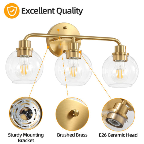 Watyo sconce uses ceramic E26 socket for long-lasting bulb compatibility