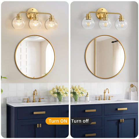 Watyo bathroom vanity light ideal over mirror, vanity, or hallway
