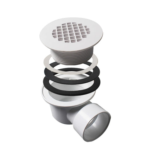 WAWO dual-size compatibility supports 1.5 and 2-inch drains