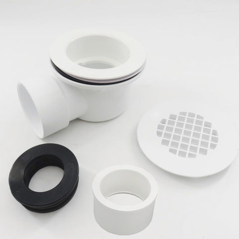 WAWO leak-proof gasket in drain base ensures a dry shower area