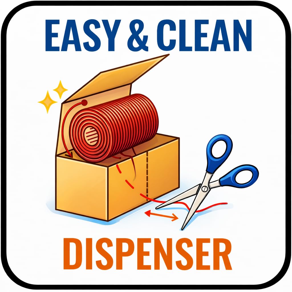 Waxaw anti-fray ends help maintain clean, durable ties.