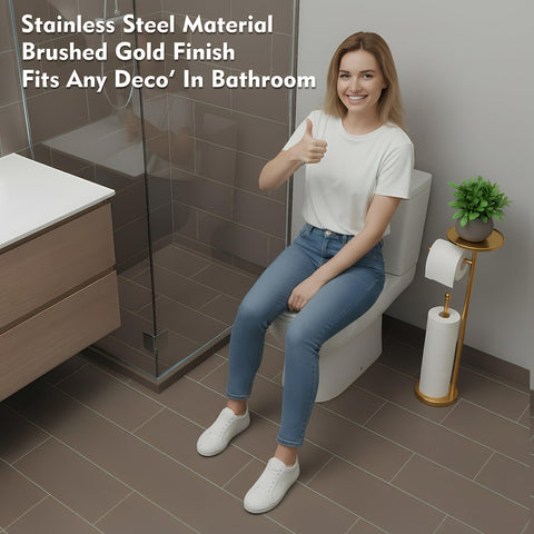 WAYDELI stainless steel construction resists corrosion in busy bathrooms