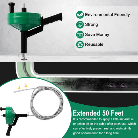 Compact kit ready for home use on sinks, showers, and baths