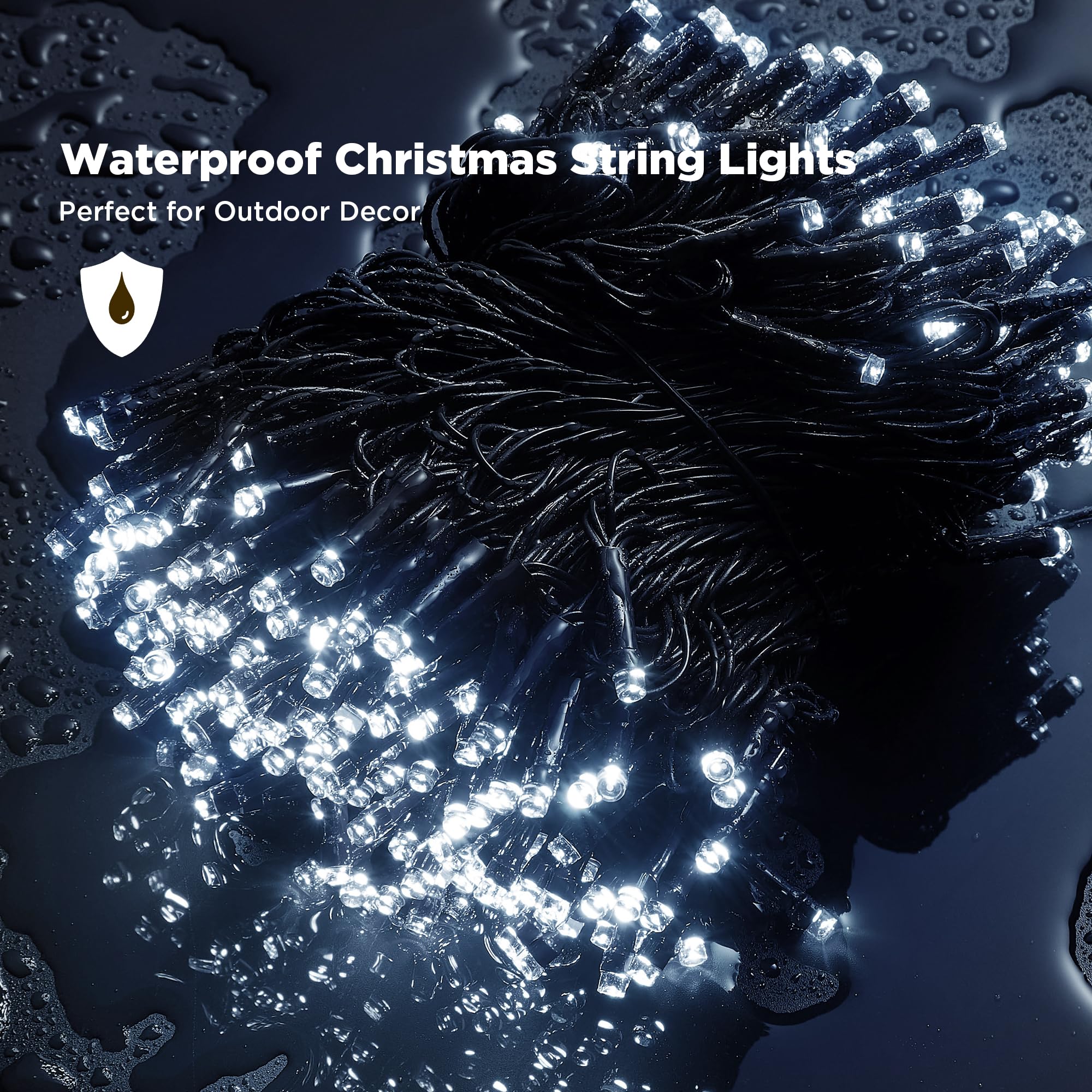 WBao lights offer eight modes for flexible holiday scenes.