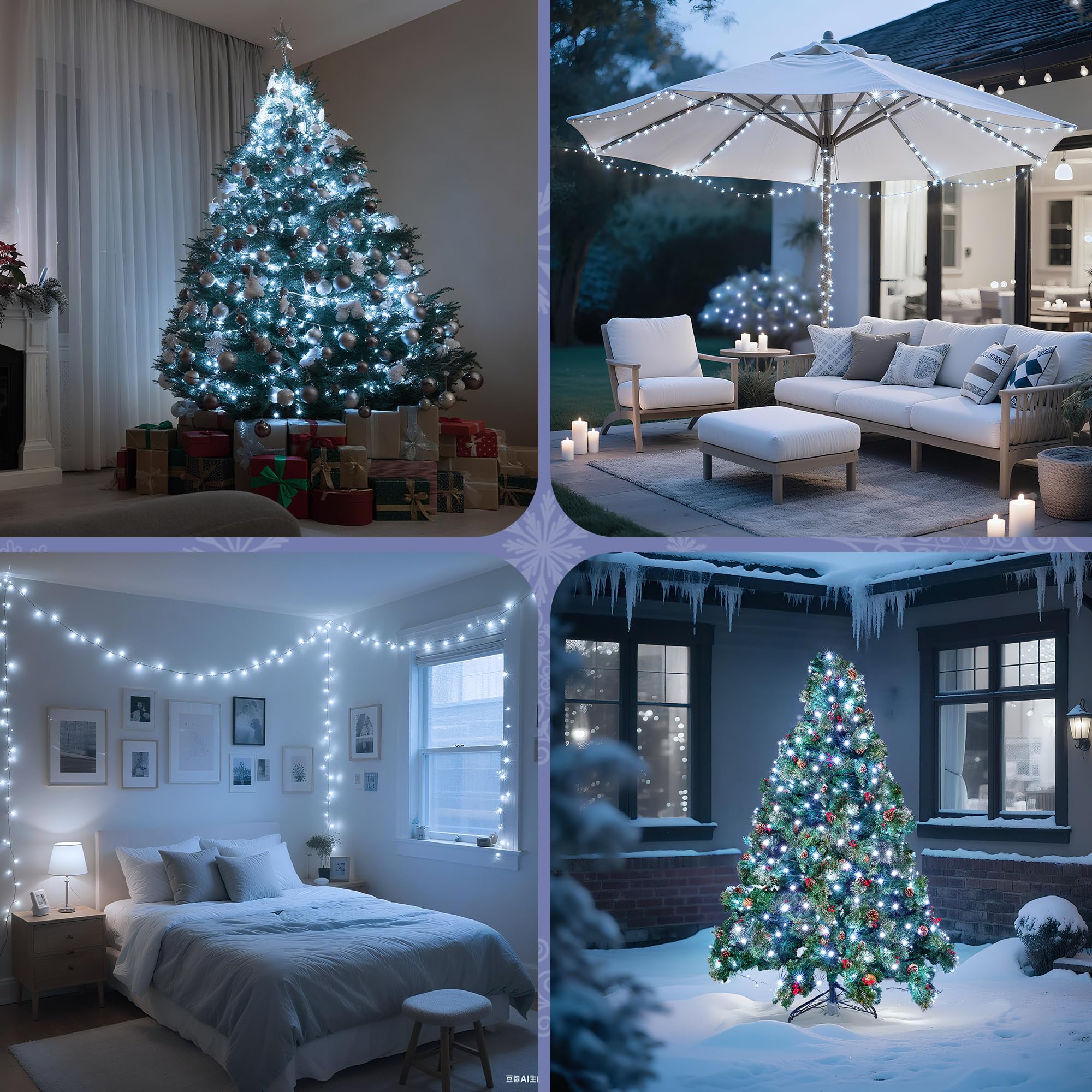 WBao UL-certified safety features protect families during decoration.