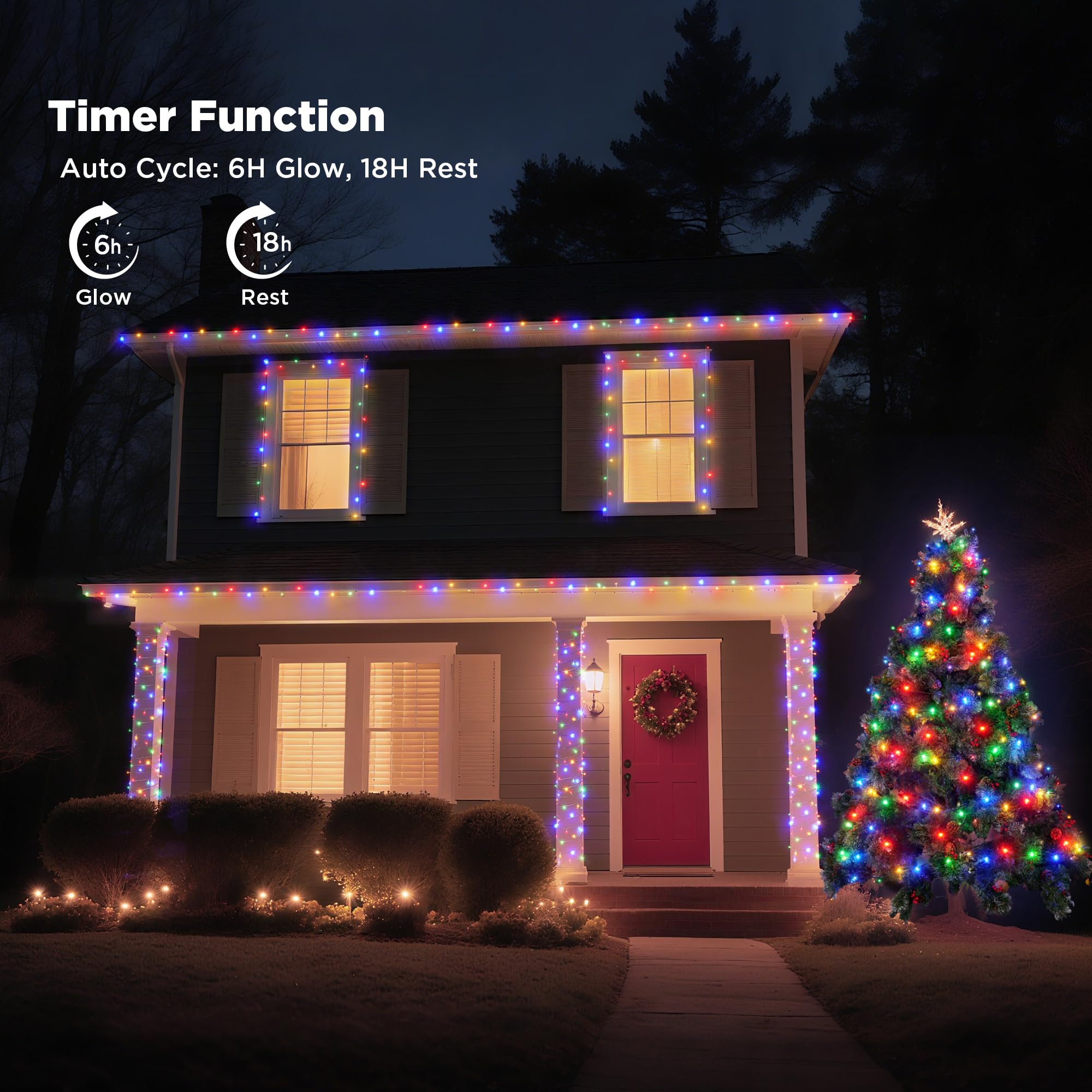 WBao UL-certified lights with 29V safe plug ideal for family-friendly indoor displays.