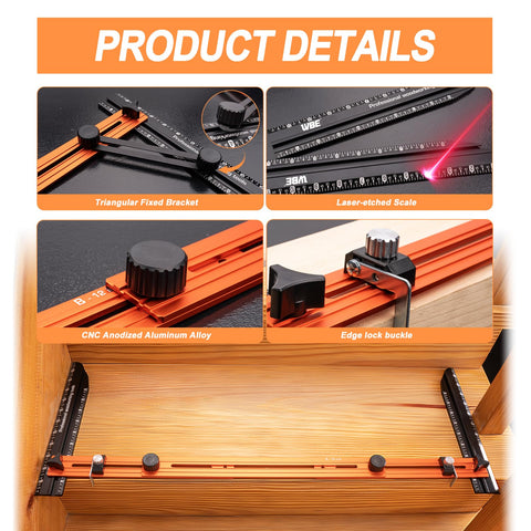 WBE laser-engraved markings stay clear during heavy use.
