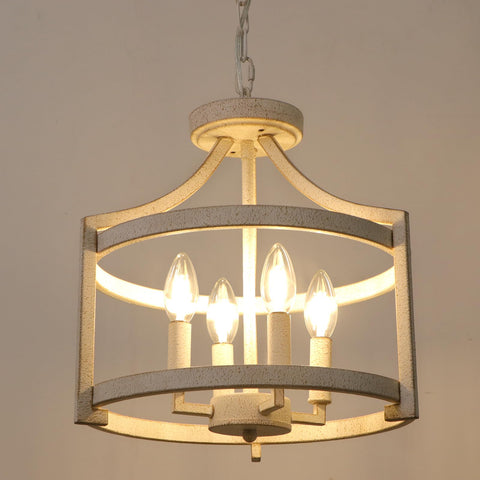 WBinDX 4-light fixture with E12 sockets enabling bulb versatility and clear illumination