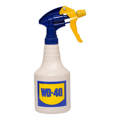 WD-40 Spray Applicator with empty pump atomizer for precise, mess-free application.