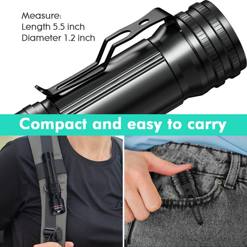 WdtPro USB-rechargeable battery supports long-lasting power on the go.