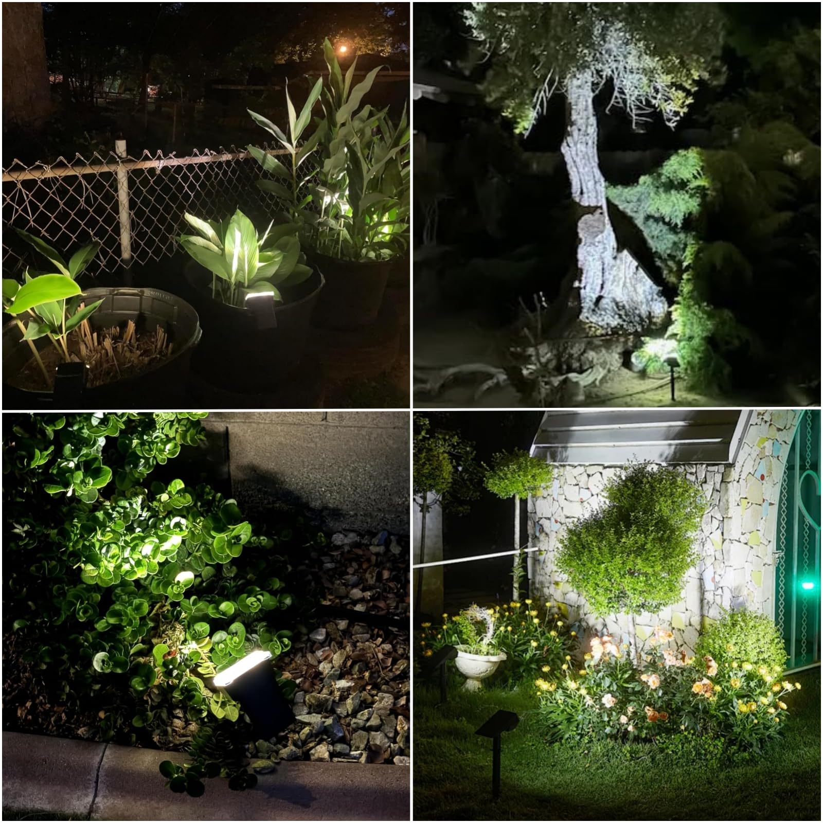 WdtPro battery-powered lawn light for long-night illumination