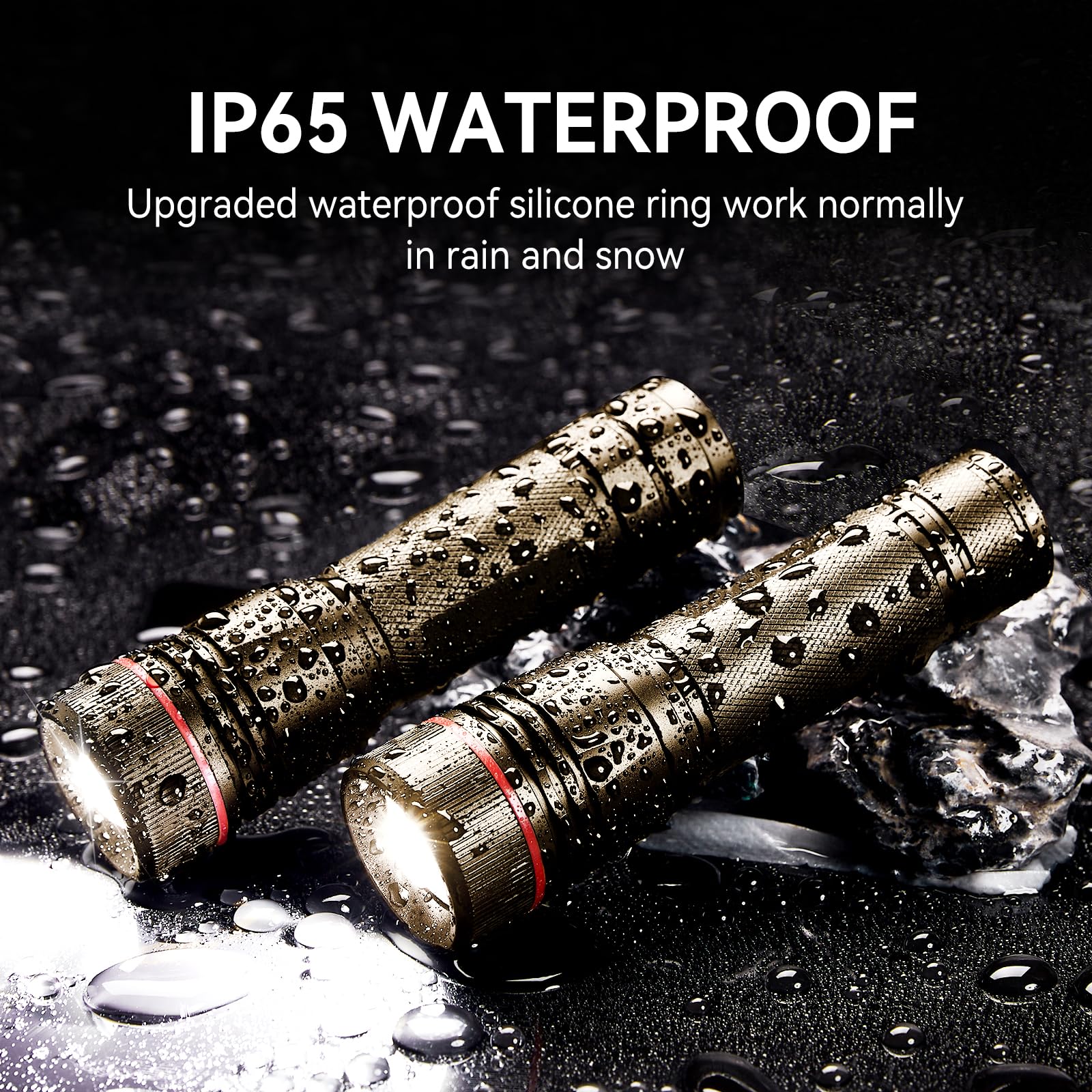 WdtPro IP65 aluminum body resists water and weather.