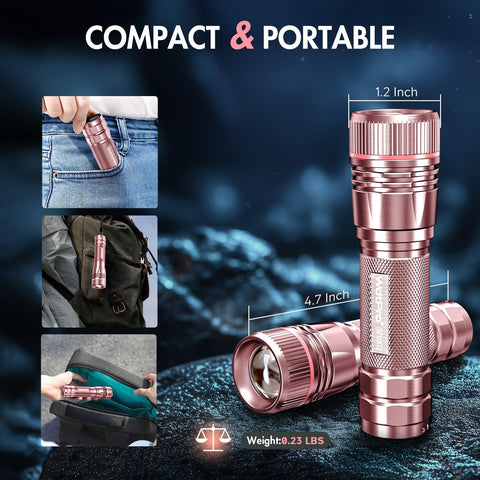 WdtPro IP65 waterproof aluminum shell resists rain and drops