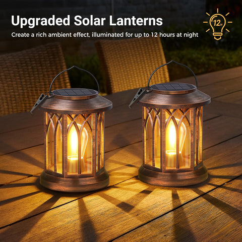 WdtPro lanterns withstand rain and wind with IP65 waterproof rating.