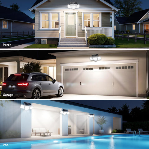 WdtPro solar lights offer three modes: Always On, Dim, and Motion.