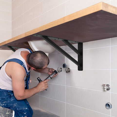Wdwlbsm easy install with pre-drilled holes and expansion screws.