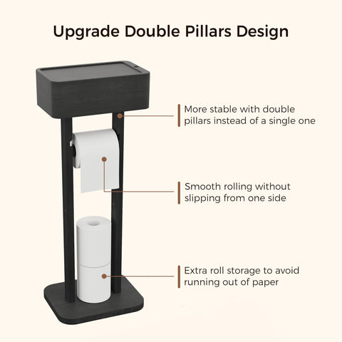Wealone wipes dispenser organizer keeps bathroom essentials within reach