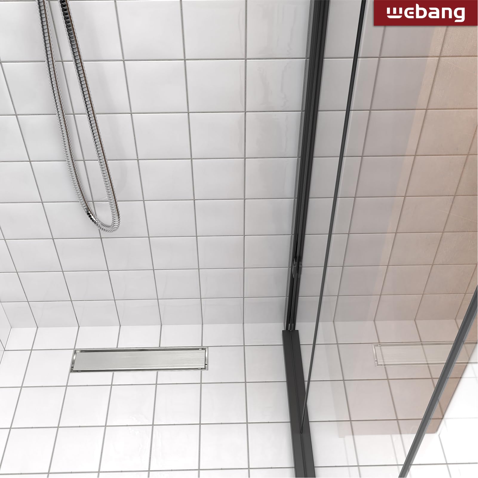 WEBANG cUPC and WaterMark certified shower drain for safety and long-term performance