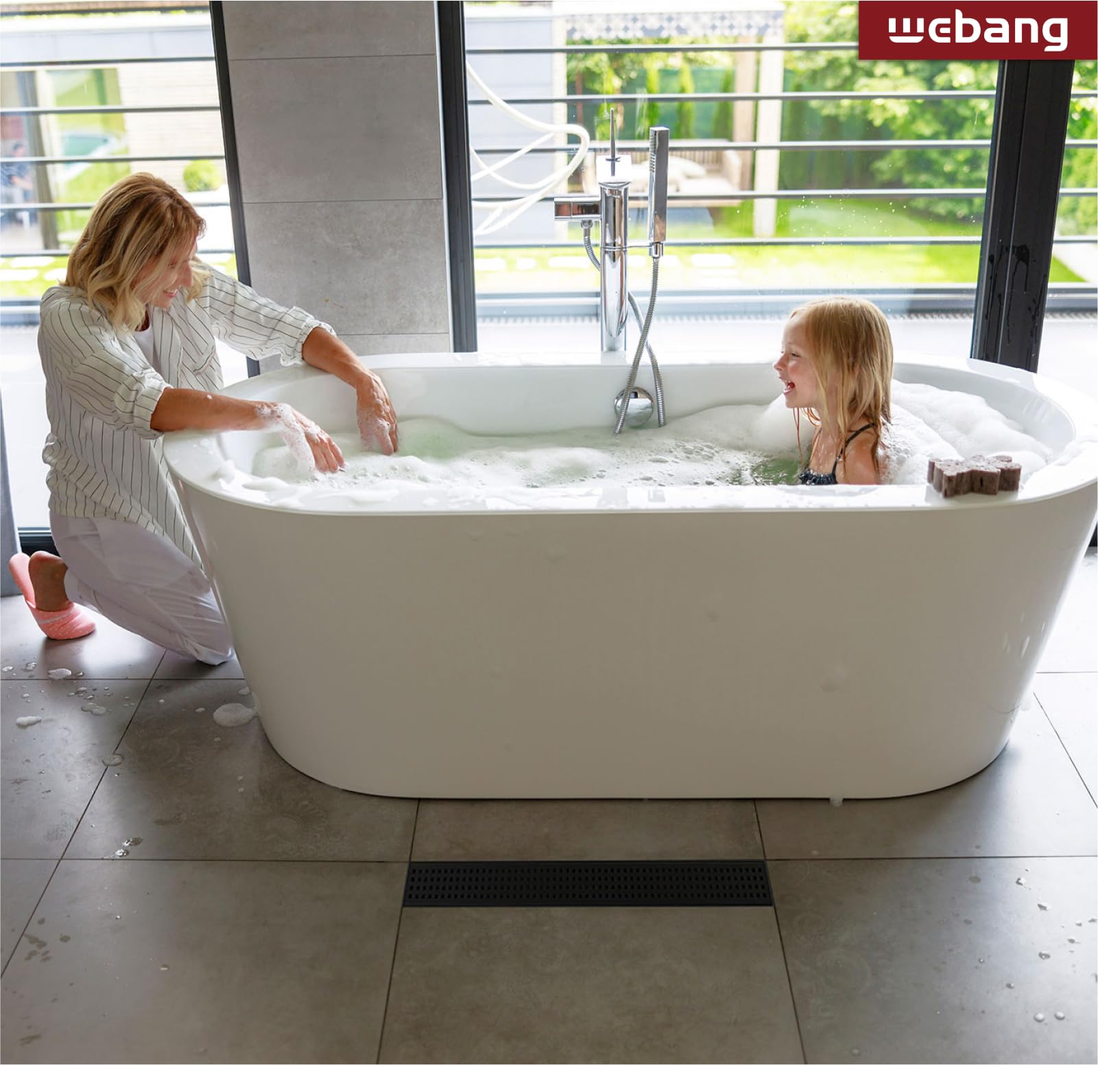 WEBANG versatile drain suitable for residential and commercial spaces.