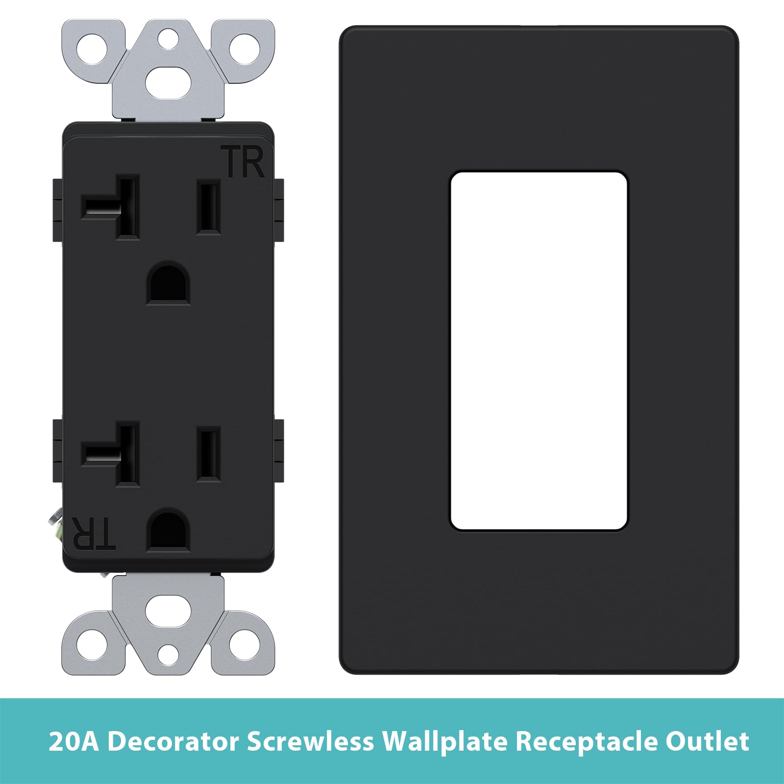 WEBANG matte black plate with modern aesthetic.