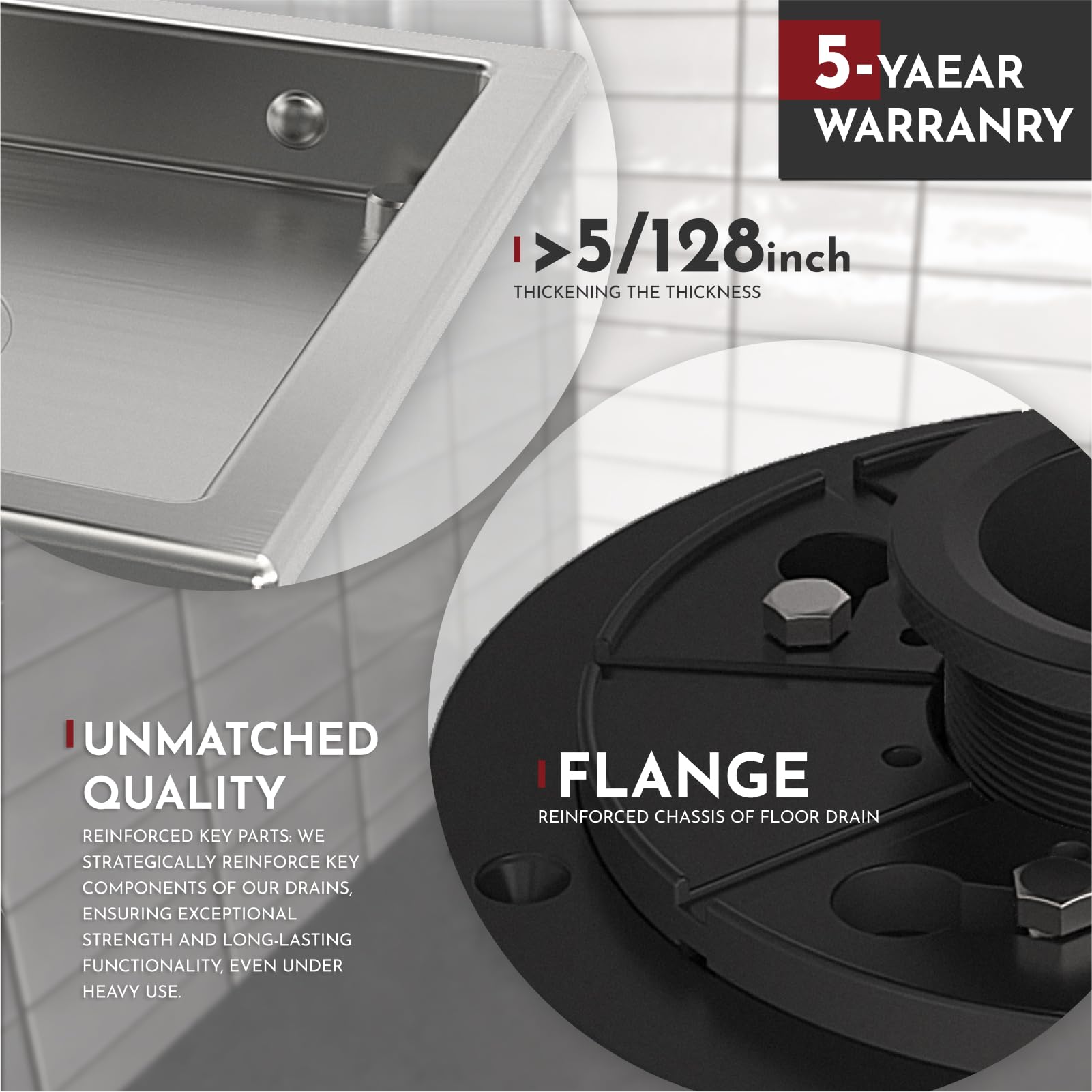 WEBANG removable hair-strainer for easy cleaning