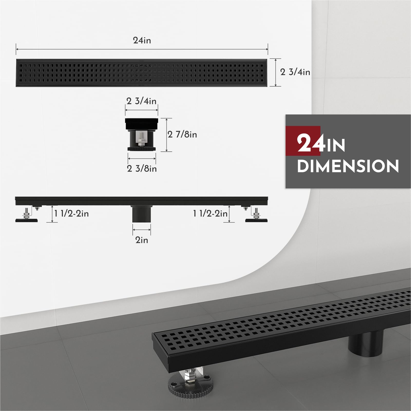 WEBANG stainless steel drain grate provides durable, corrosion-resistant performance daily