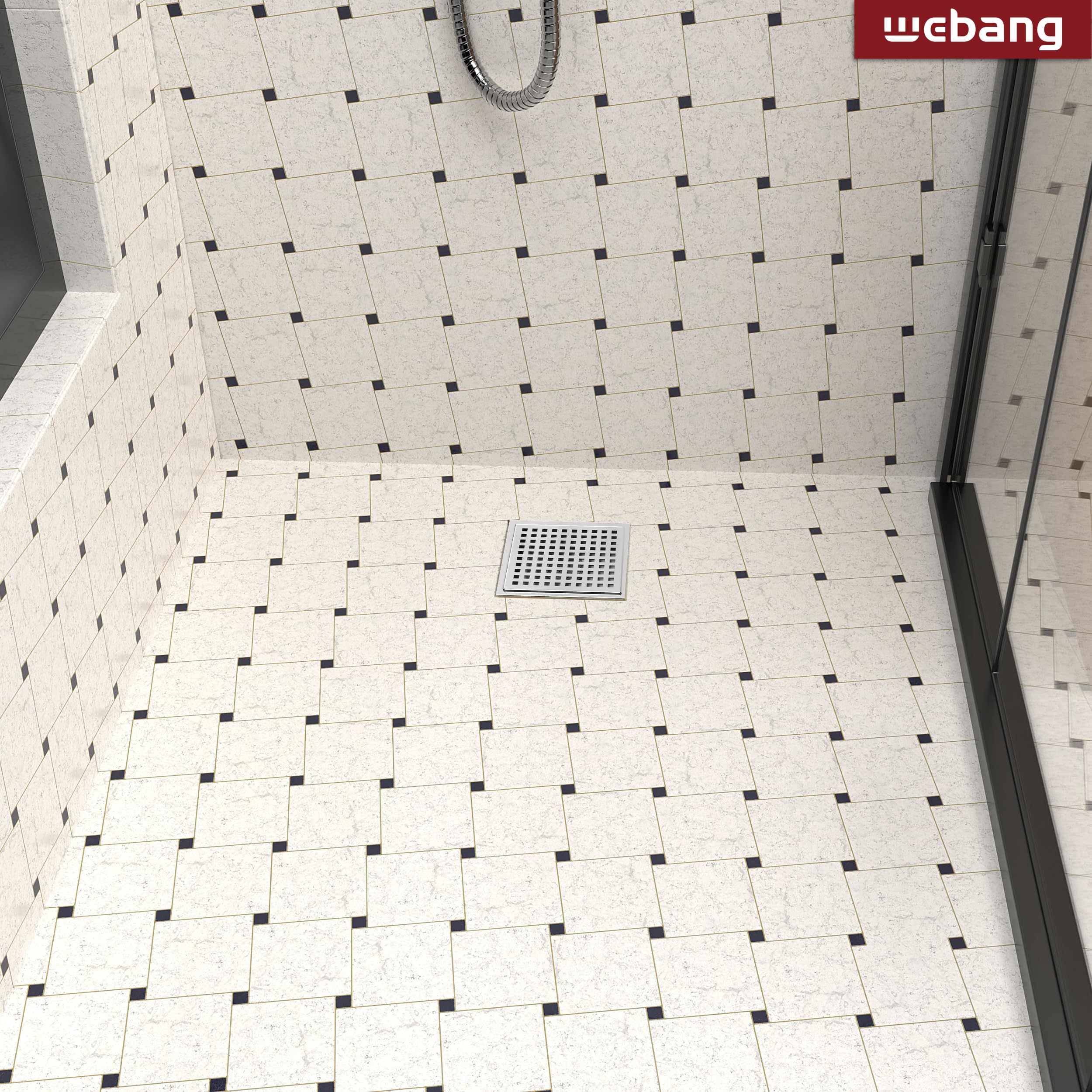 Webang WaterMark and CUPC certified drain for trusted performance.