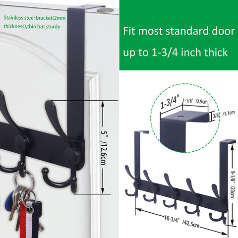WEBI thin bracket at the door top allows smooth closing.