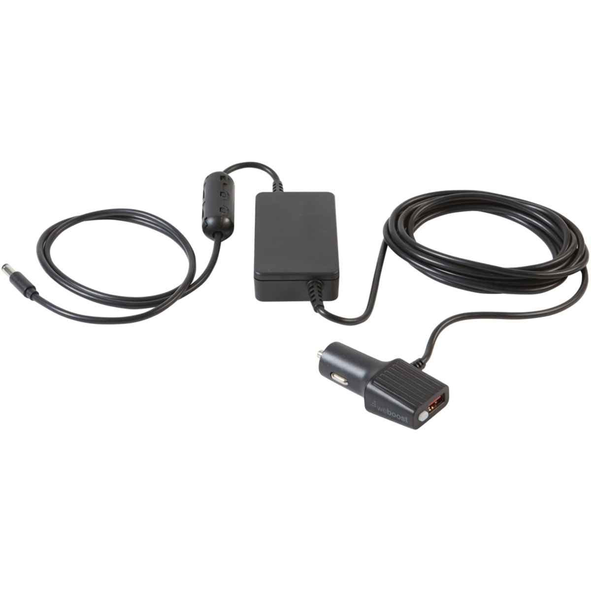 weBoost Drive Reach 12V DC power cord with fused protection for safe vehicle installation