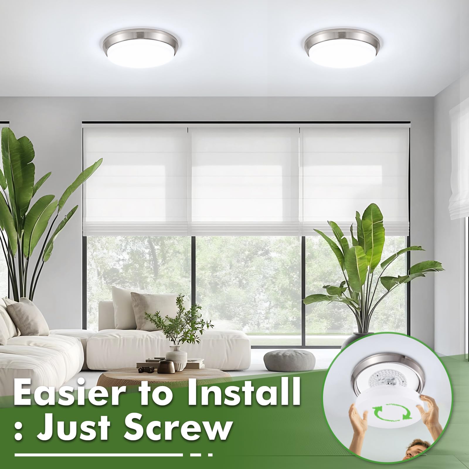 Weddeg dimmable range 5-100 percent lets you tailor brightness.