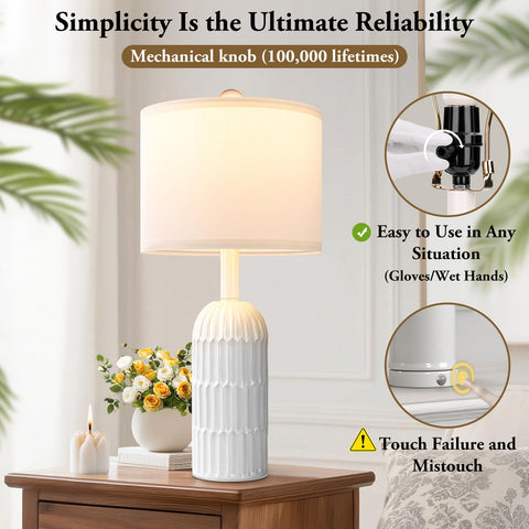 Weddeg 22.5-inch height is ideal for bedside and console tables.