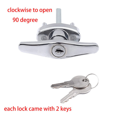 Wedelweib lock with two keys package visible in assembly image for secure access.