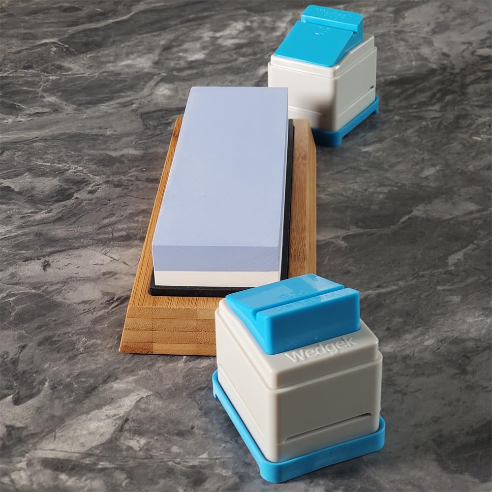 Wedgek LR5 24-43° combined guides provide broad angle range for versatile sharpening