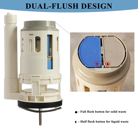 Weensmeil adjustable-overflow supports various tank depths.