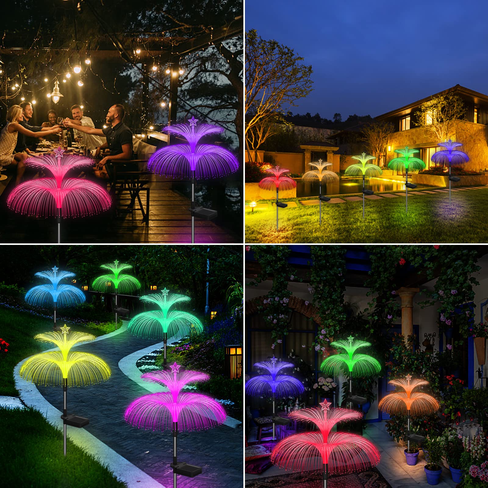 Weepong IP65 waterproof outdoor lights endure rain and frost.