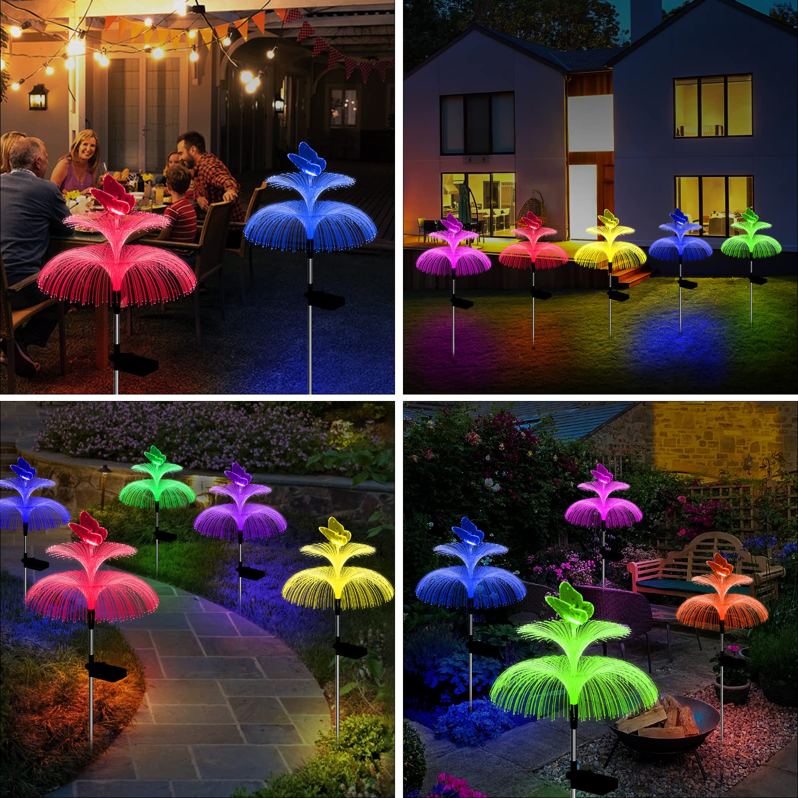 Weepong IP65 waterproof garden light for year-round outdoor use