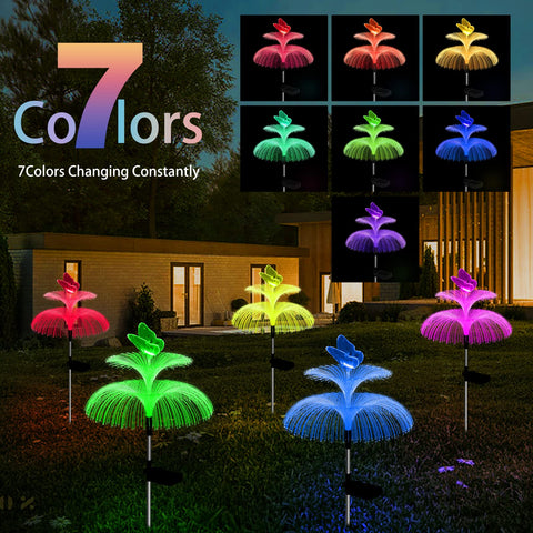 Weepong easy-install pathway light for scenic walkways