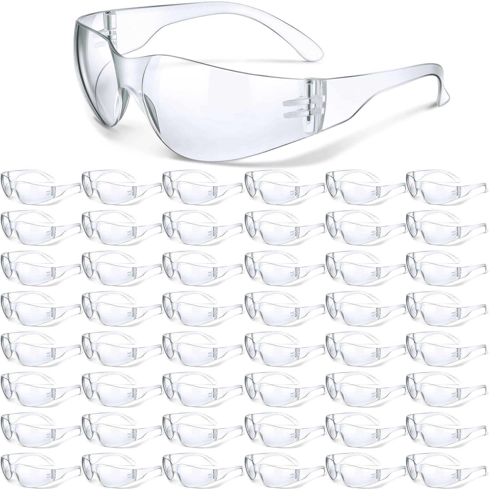 Weewooday safety glasses with clear lens offering dust protection for DIY projects
