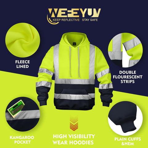 wefeyuv zipper and cuffs provide snug fit and wind protection