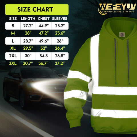 wefeyuv large kangaroo pocket for tools and gloves