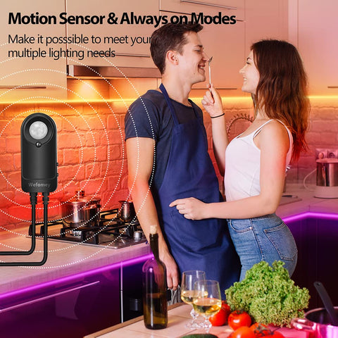 Wefomey motion sensor controller activates lights automatically when you approach