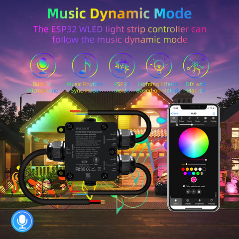 WeGoIOT dynamic lighting modes showcase