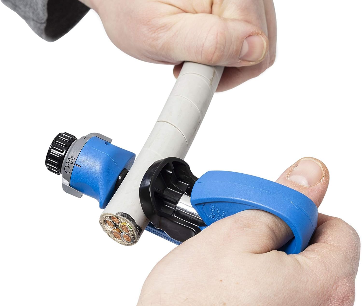 WEICON No. 4-29 ergonomic handle supports comfortable, controlled stripping