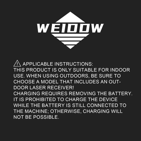 WEIDDW 4D laser level self-leveling setup for quick, accurate installations.