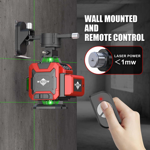 WEIDDW remote control allows adjustments from a distance for efficient setups.