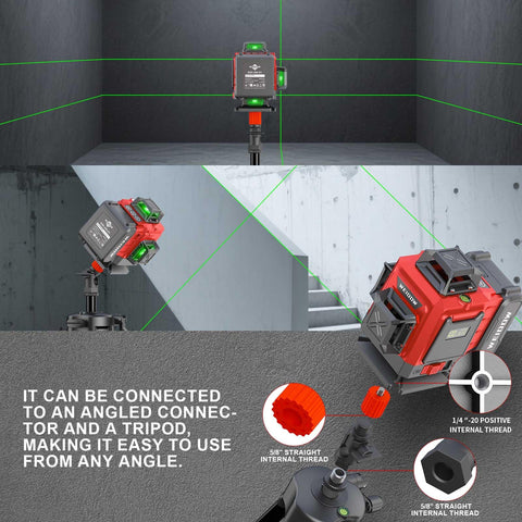 WEIDDW self-leveling pendulum for quick, reliable setup.
