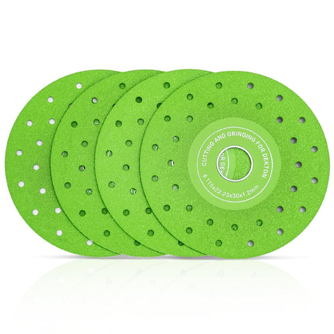 WEIDLUDOR 4-1/2 inch diamond blade for glass cutting delivers clean, precise edges