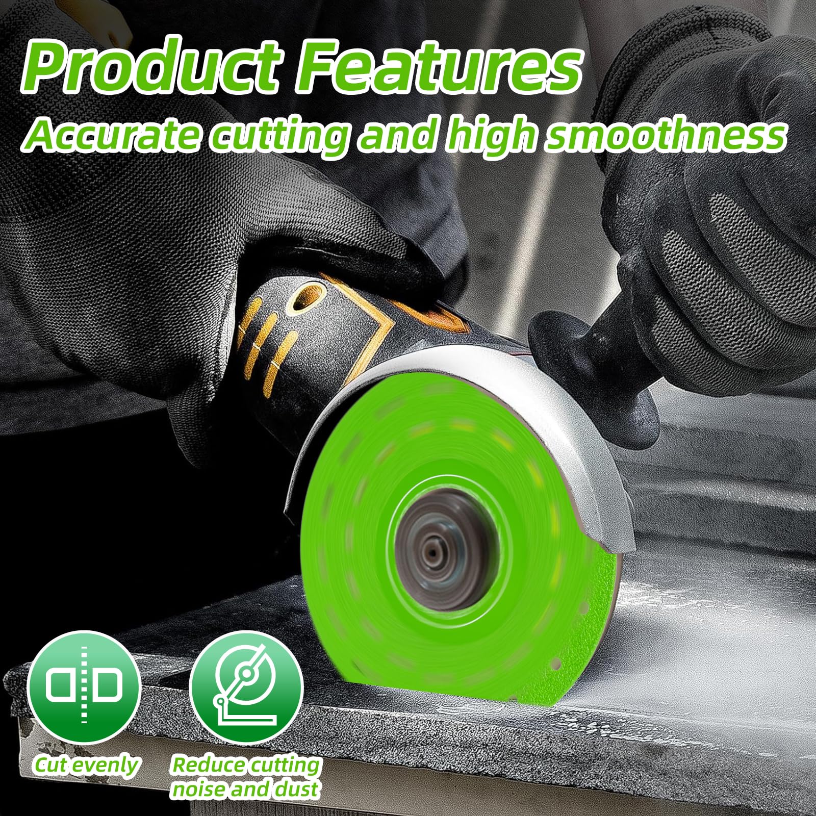 WEIDLUDOR blade features multi-hole cooling to reduce heat during long cuts